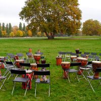 Drum Circle Berlin - Tempelhofer Feld 2013-1